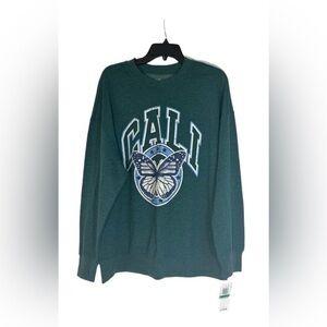 REBELLIOUS ONE Butterfly Crewneck Sweatshirt